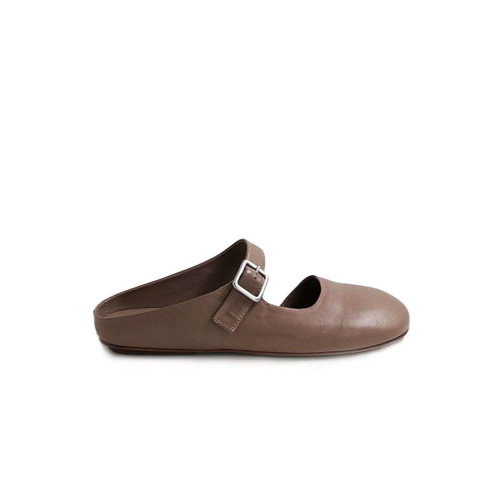 OFFICINE CREATIVE svijetlo braon ženske papuče