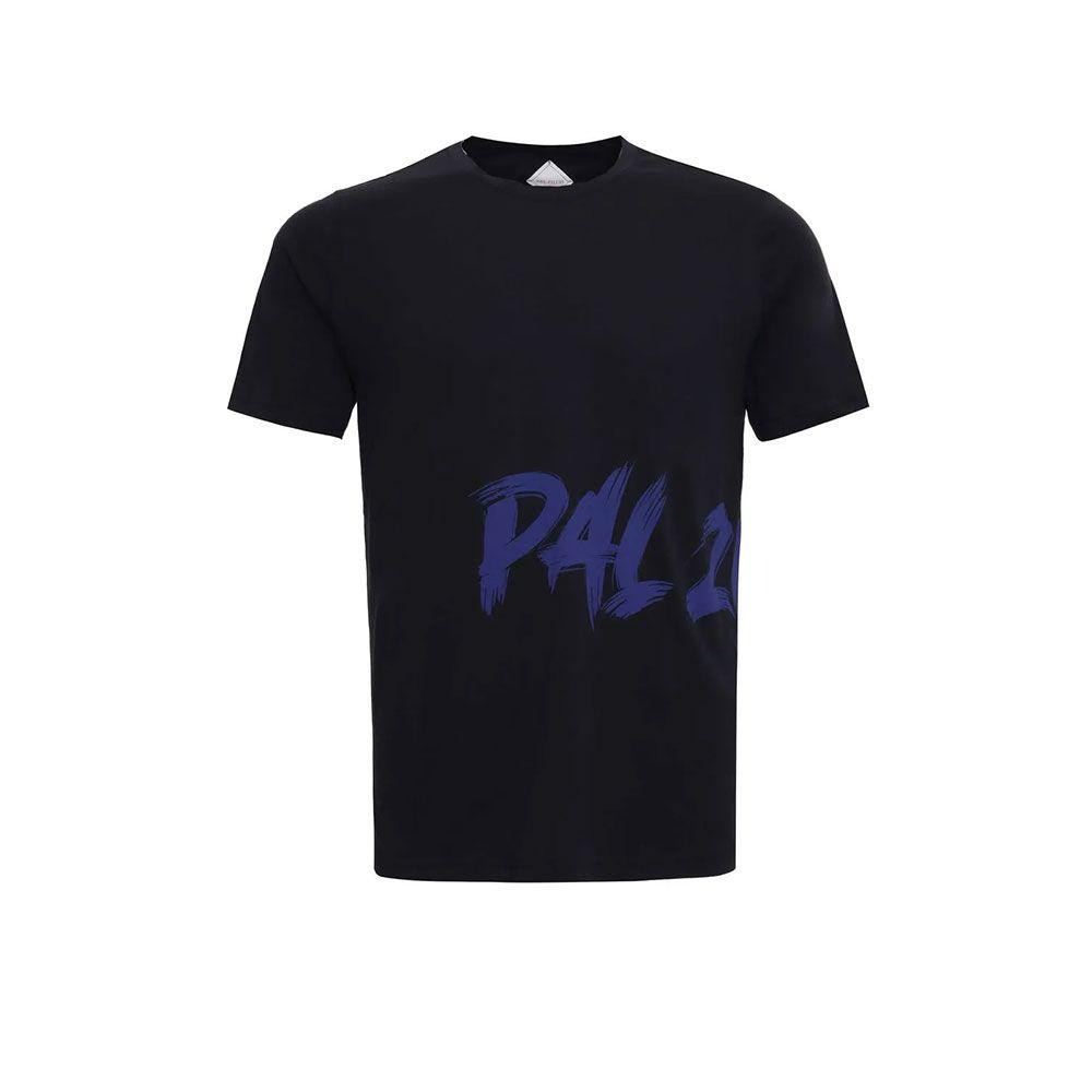 PAL ZILERI teget muška majica sa plavim natpisom