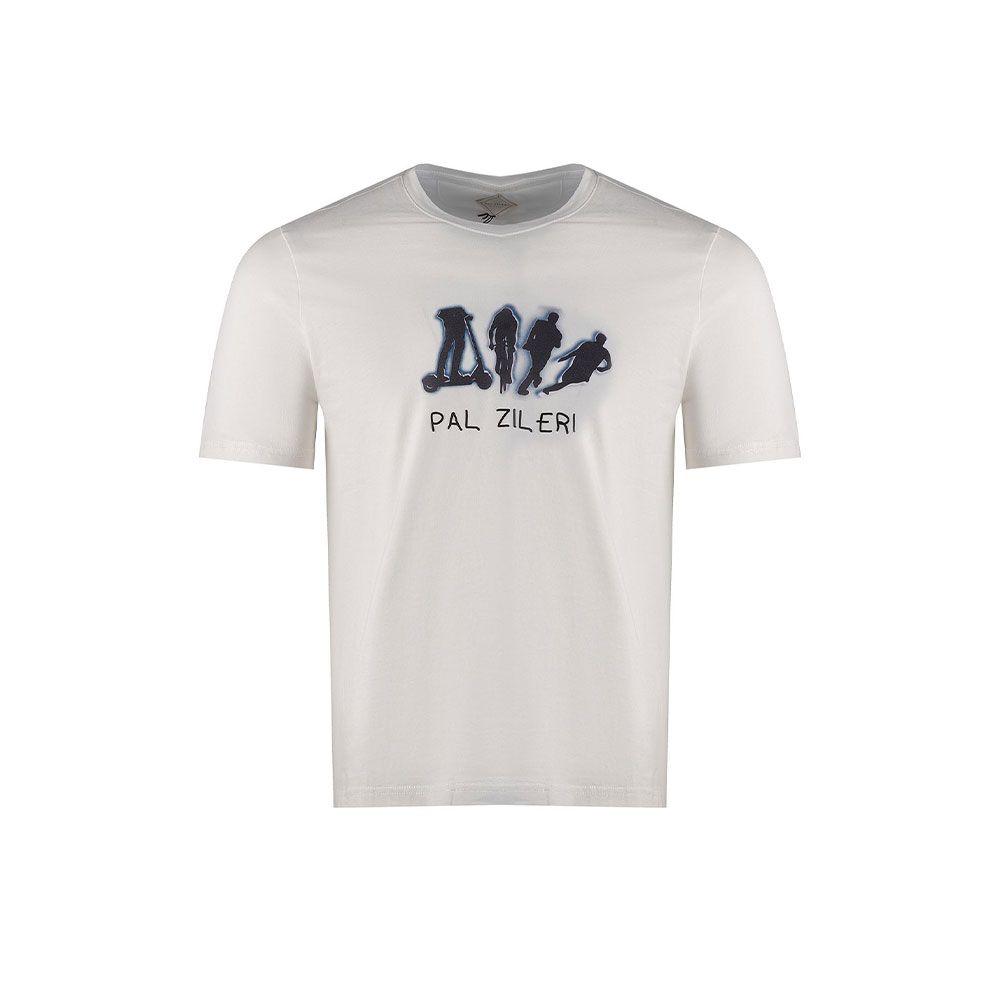 PAL ZILERI bijela muška majica