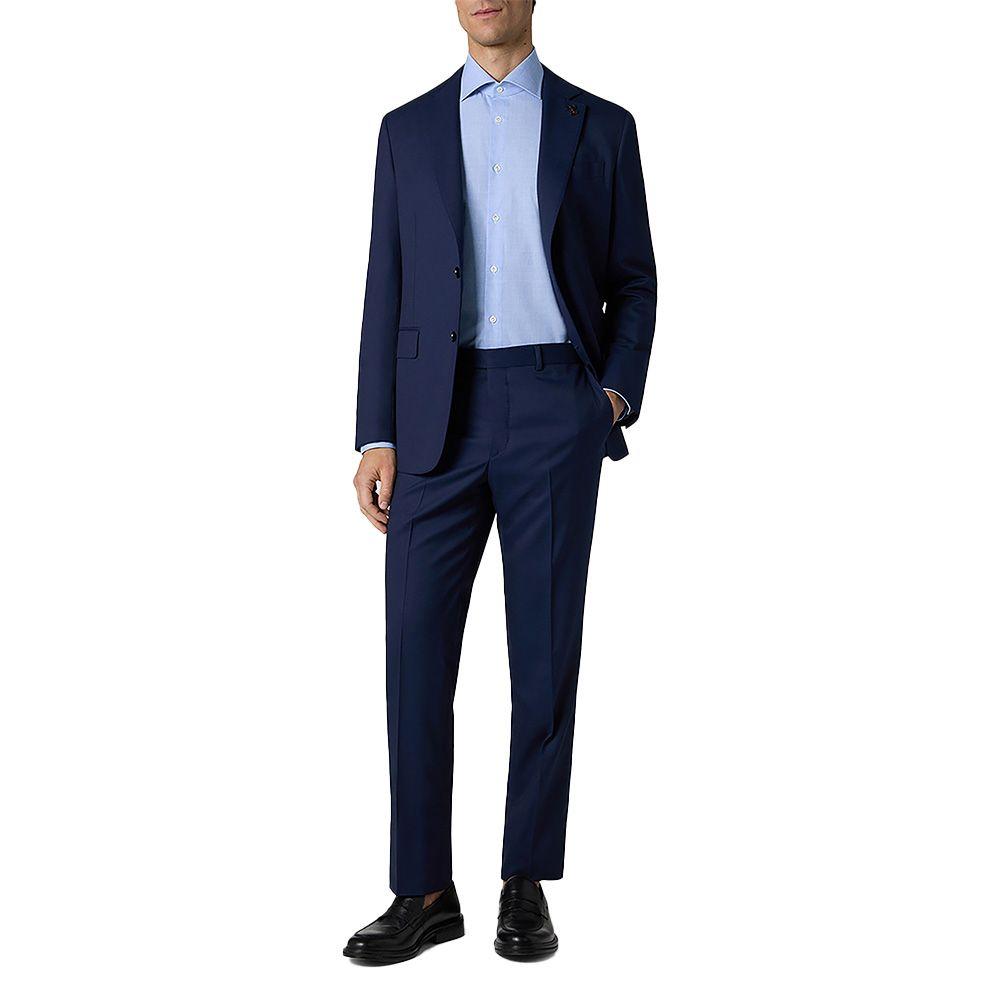 PAL ZILERI tamno plavo muško vuneno odijelo