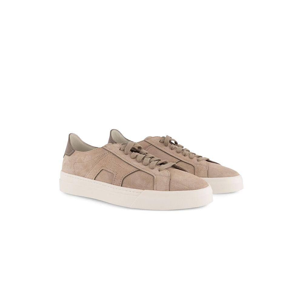 SANTONI Double Buckle bež muške patike