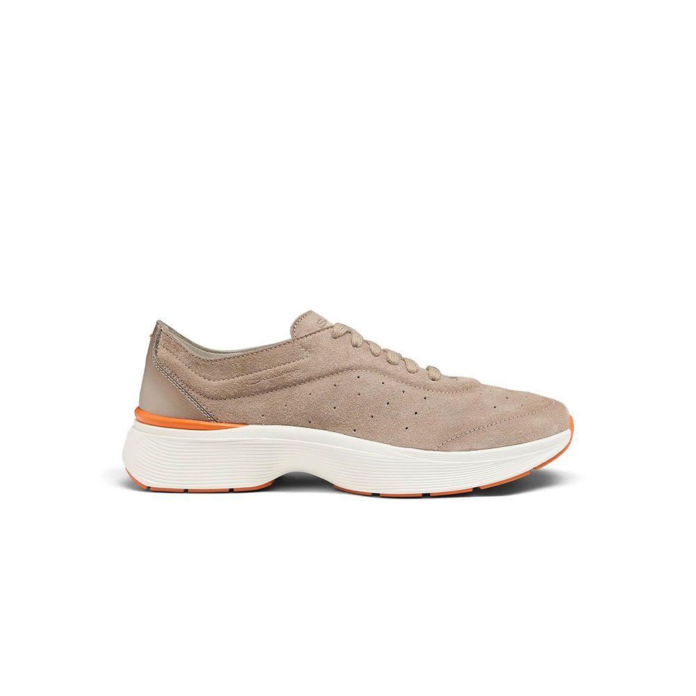 SANTONI bež muške Easy Bounce patike od antilopa i kože