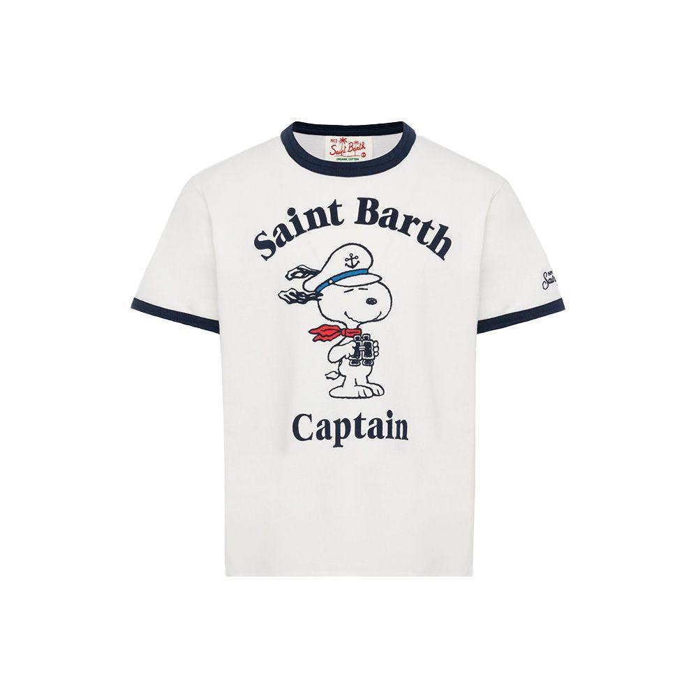 MC2 SAINT BARTH Snoopy bijela dječija majica