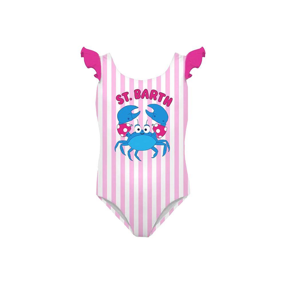 MC2 SAINT BARTH rozi jednodjelni dječiji kupaći