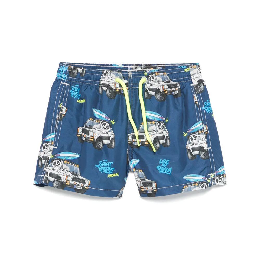 MC2 SAINT BARTH Panda teget dječiji šorts