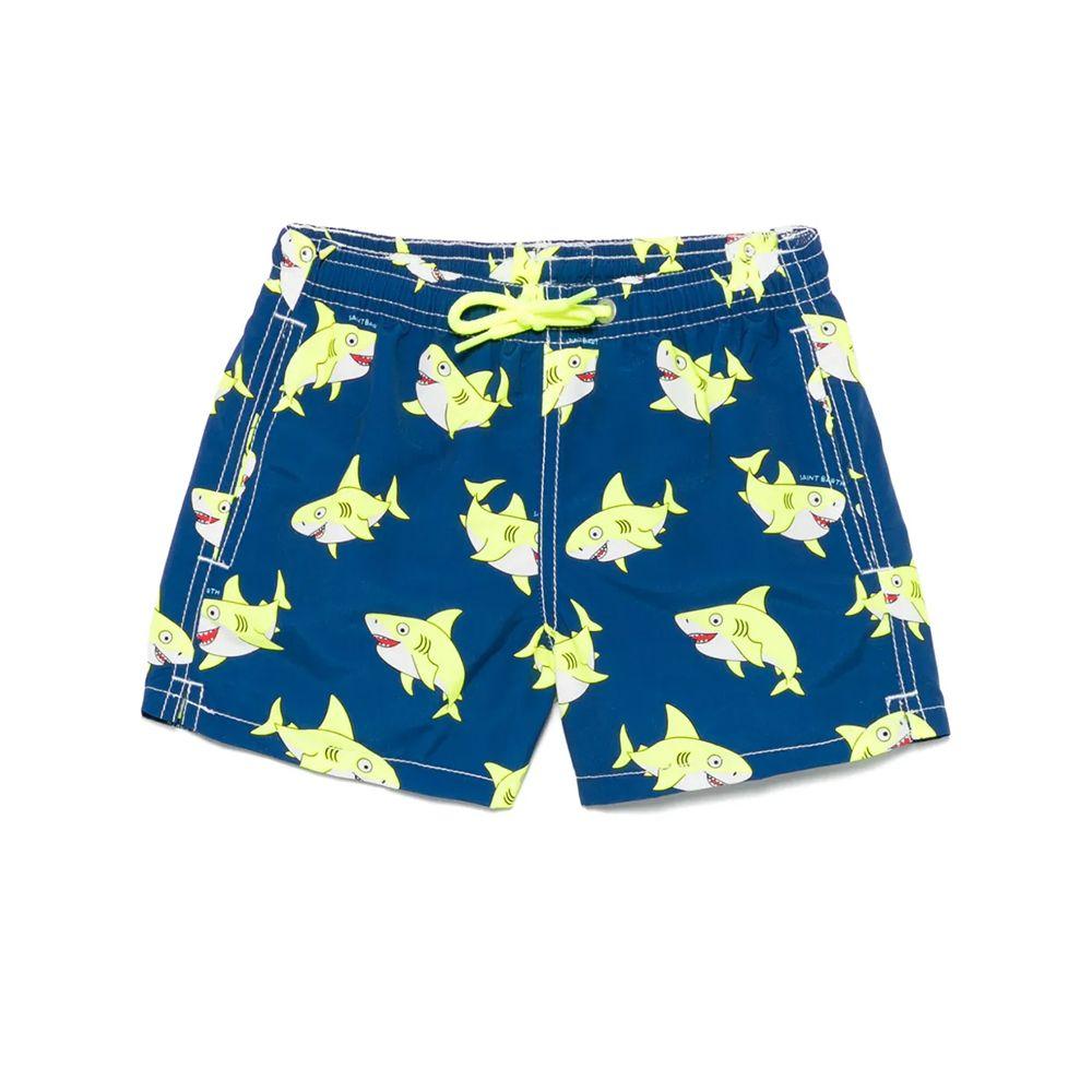 MC2 SAINT BARTH Fluo Shark teget dječiji šorts