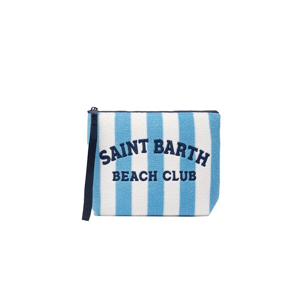 MC2 SAINT BARTH Aline plavo-bijeli neseser