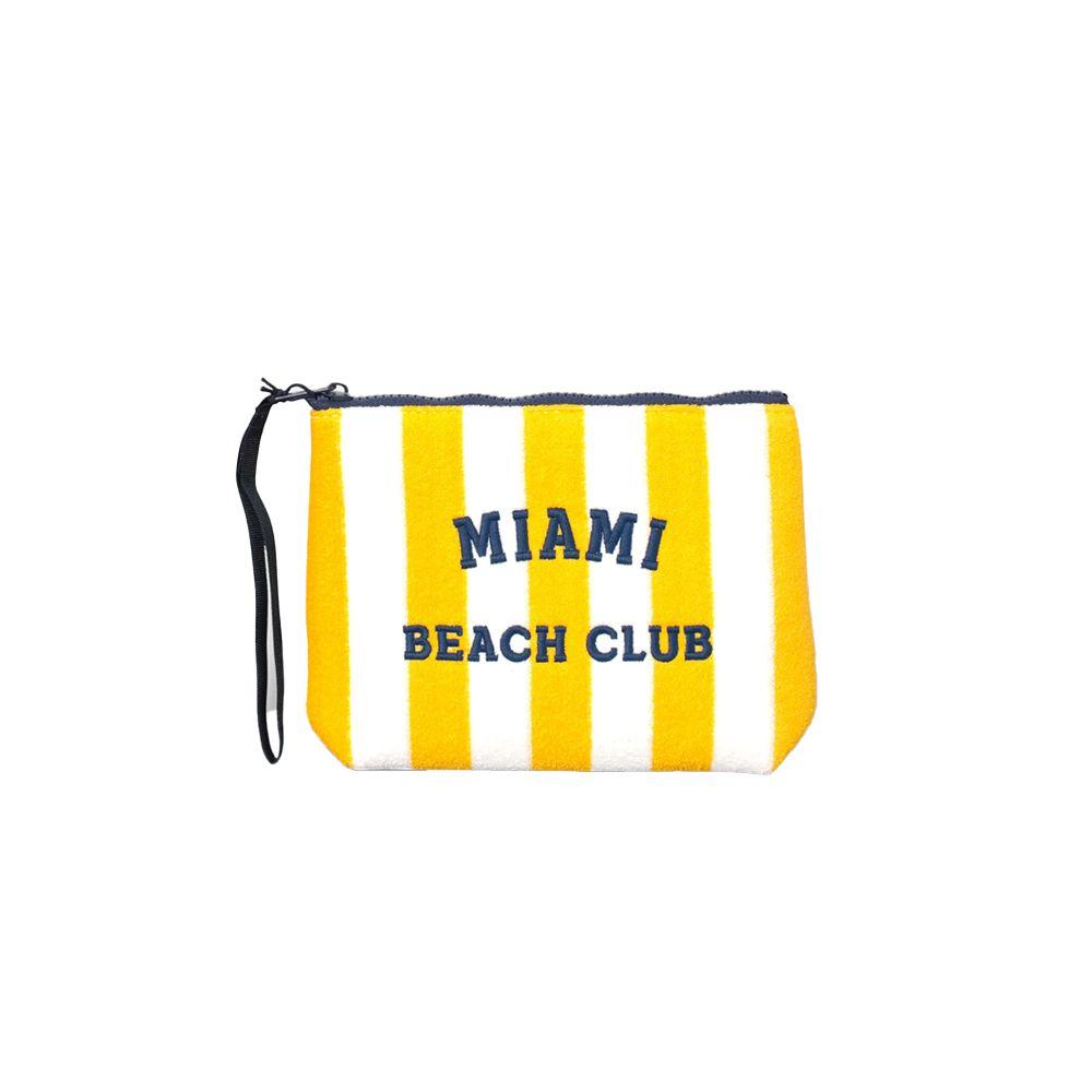 MC2 SAINT BARTH Aline Miami žuto-bijeli neseser