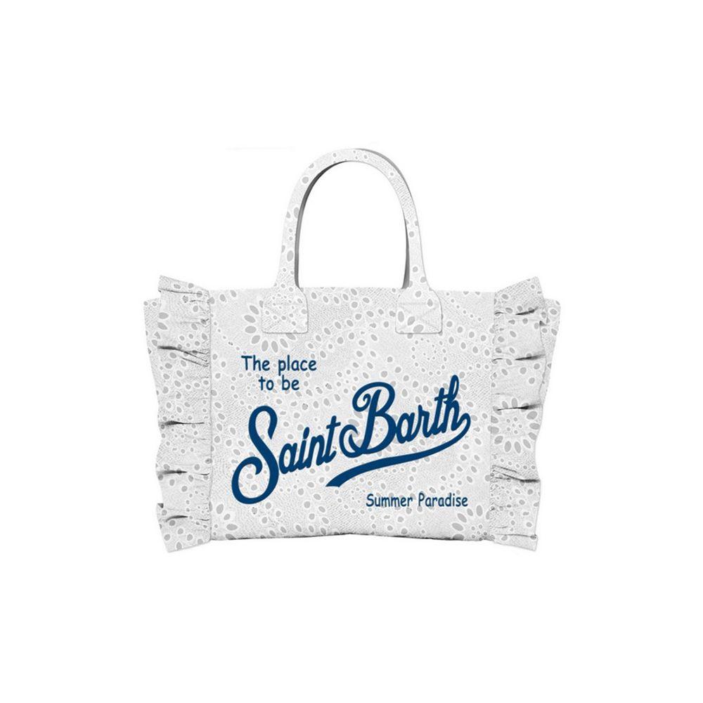 MC2 SAINT BARTH Vanity Mini bijela ženska torba