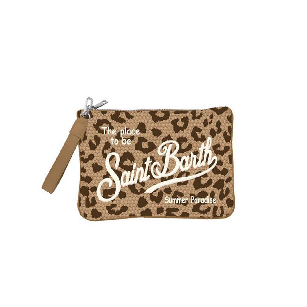 MC2 SAINT BARTH Parisienne Leopard bež ženska torbica