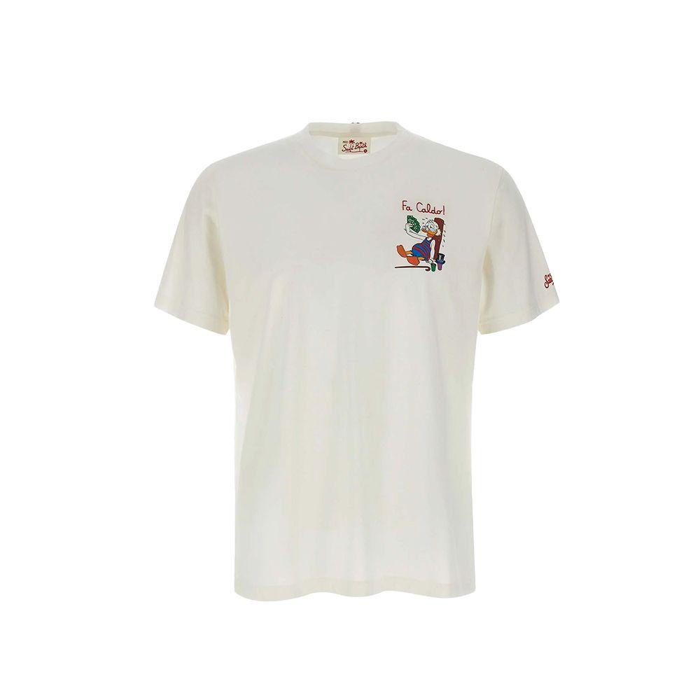 MC2 SAINT BARTH Donald Duck bijela muška majica