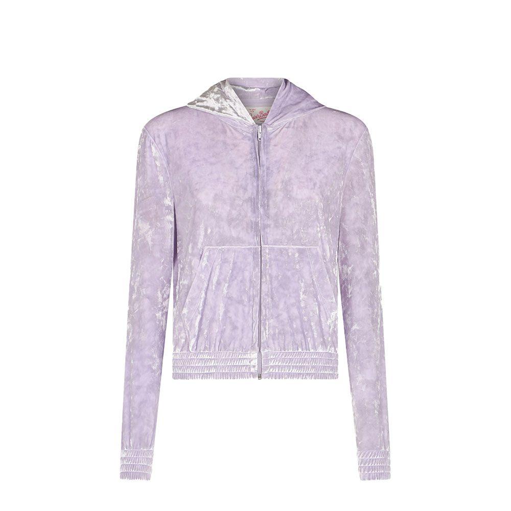 MC2 SAINT BARTH lila ženski plišani duks