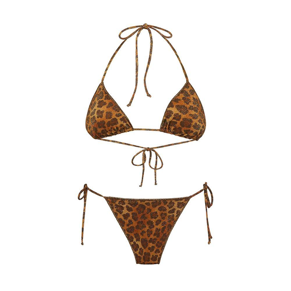 MC2 SAINT BARTH braon leopard bikini